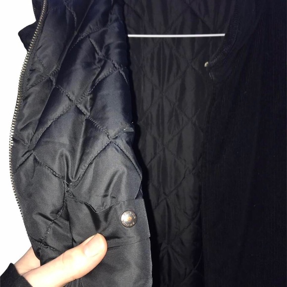 Prada Corduroy No-Sleeve Zip Up Sweater - Picture 3 of 9